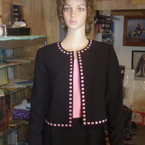 MICHELLE ANTONELLI- SIZE 6, COLOR- BLACK AND PINK